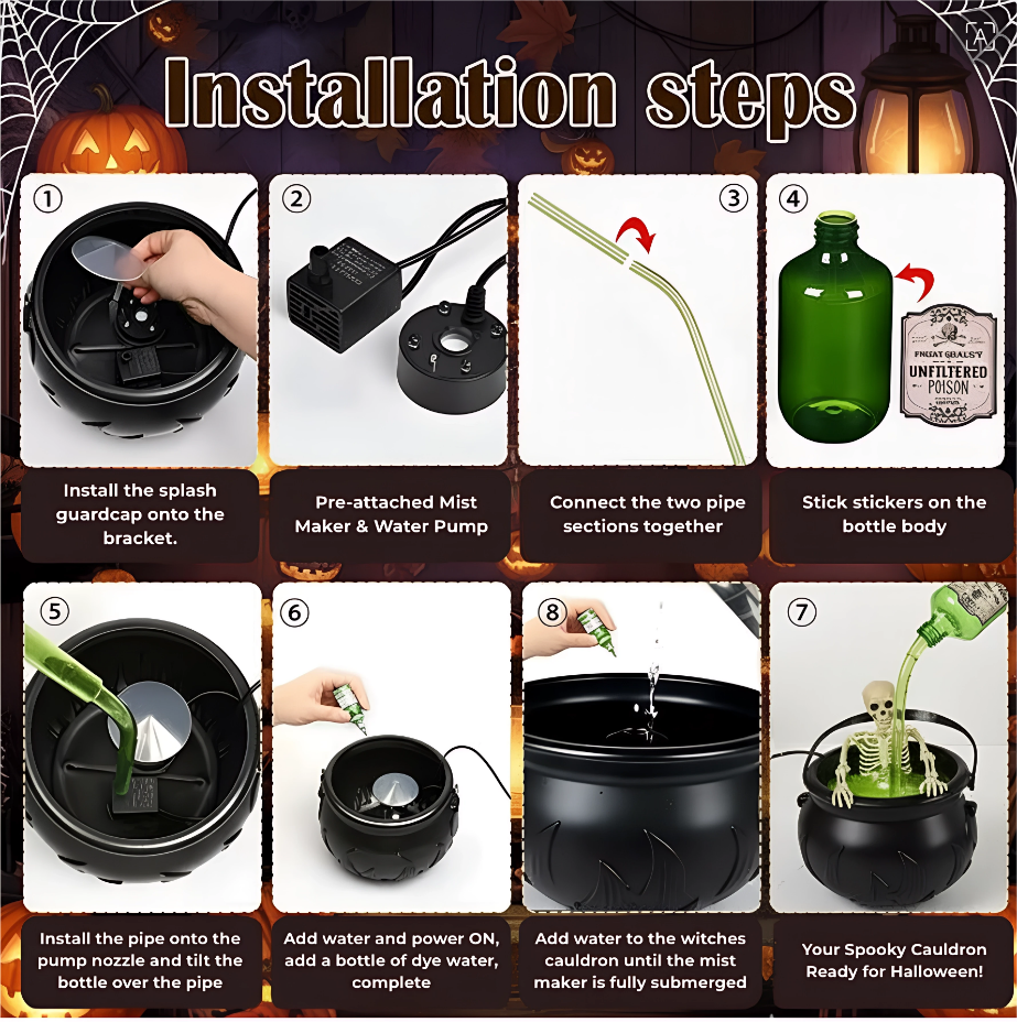 Wyzzo™ Magic Witch Cauldron