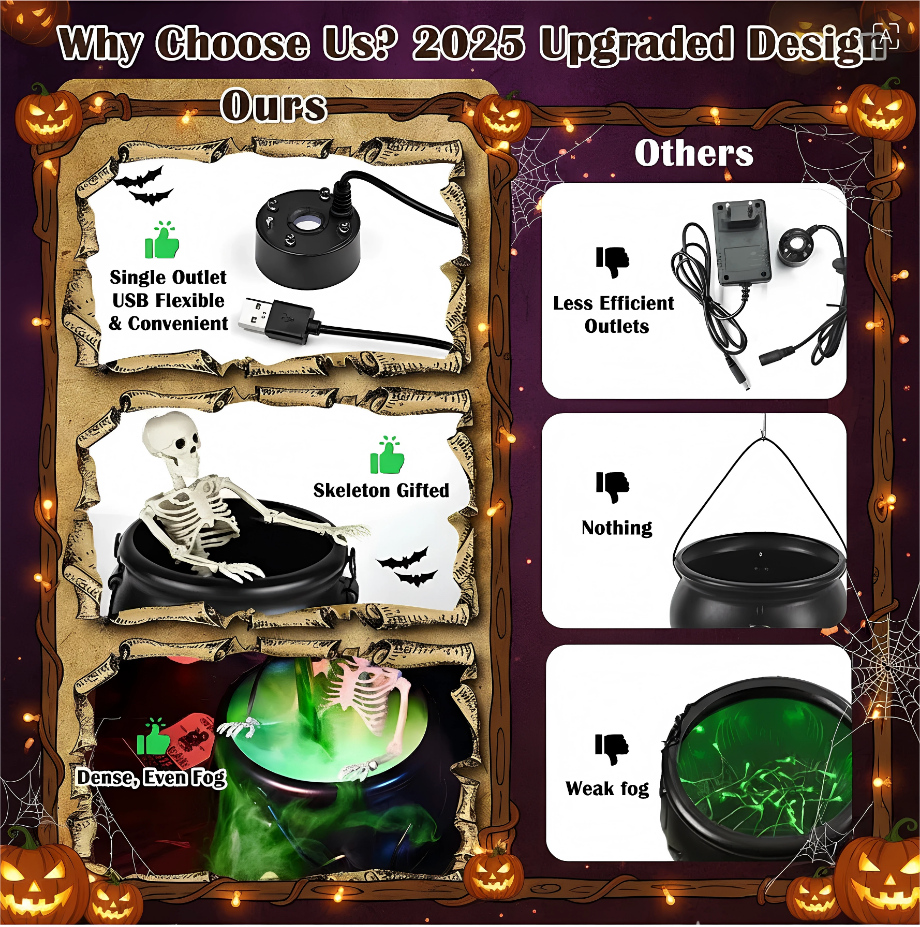 Wyzzo™ Magic Witch Cauldron
