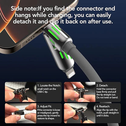 VoltLink PRO 240W 4-in-1 Cable