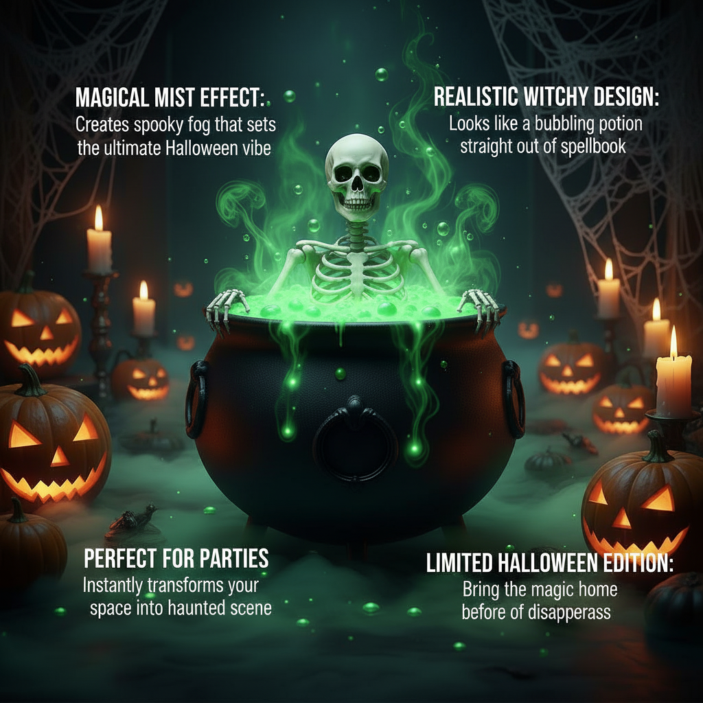 Wyzzo™ Magic Witch Cauldron